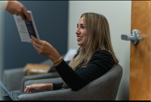 Load image into Gallery viewer, Side Hustle Sarah at work for Compound Solutions