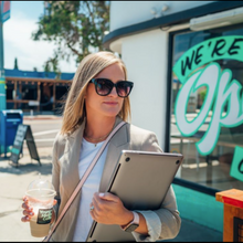 Load image into Gallery viewer, Busy professional women wearing blazers need Bright Energy.
